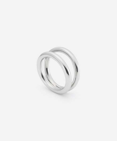 Vaya Con Dios（ヴァヤコンディオス）の「【VayaConDios/ヴァヤコンディオス】R114 ステンレス製ダブルラインリング（リング・メンズ・ゴールド/シルバー・#15/#17/#19/#21）」の4枚目の写真