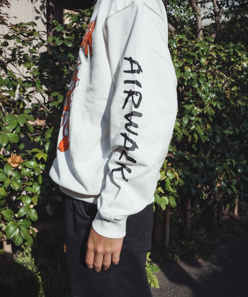 AIRWALK(エアウォーク)の「AIRWALK】エアウォーク グラフィッククルートレーナー Unisex-12oz. ヘビーウェイト AWM31302(スウェット・メンズ・レッド/ホワイト/ダークブルー/ブラック・MEDIUM/LARGE/X-LARGE)」の22枚目の写真