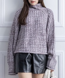 clear | ロービングハイネックニット/トップス ≪2022AW新作≫(ニット/セーター)