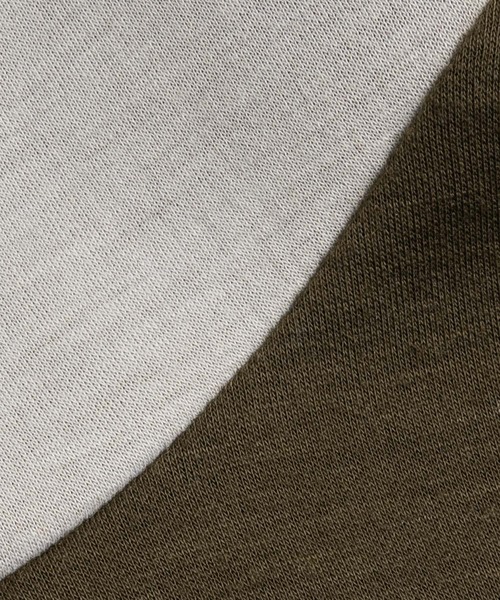 Rocky Monroe（ロッキーモンロー）の「オーバーサイズ ダンボールニット ワンポイント刺繍クレリックプルオーバーパーカー（パーカー・メンズ・ブラック×ホワイト/ホワイト/ブラウン/グレー/チャコールグレー×ブラック・M/L/XL）」の21枚目の写真