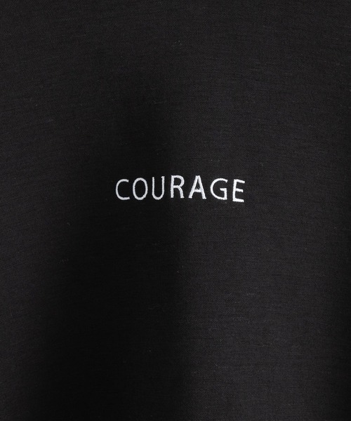 Rocky Monroe（ロッキーモンロー）の「オーバーサイズ ダンボールニット ワンポイント刺繍クレリックプルオーバーパーカー（パーカー・メンズ・ブラック×ホワイト/ホワイト/ブラウン/グレー/チャコールグレー×ブラック・M/L/XL）」の18枚目の写真