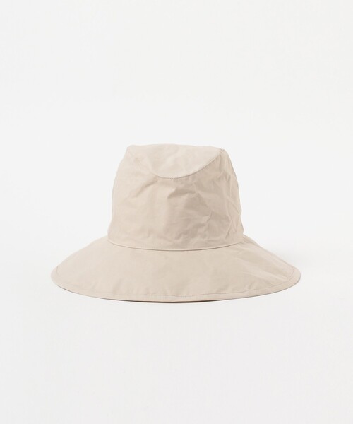 Demi-Luxe BEAMS（デミルクス ビームス）の「KIJIMA TAKAYUKI / コットン ソフト ミドルブリム ハット（ハット・レディース・ベージュ/ブラック・ONE SIZE）」の6枚目の写真