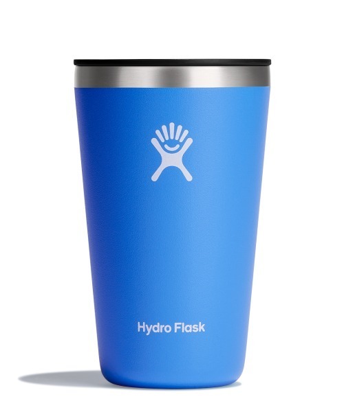 HYDRO FLASK(ハイドロフラスク)の「【Hydro Flask】DRINKWARE 16oz ALL AROUND TUMBLER(グラス/マグカップ/タンブラー・メンズ・ブラック/ホワイト/サックスブルー/ブルー/ターコイズブルー/チェリーピンク/ライトグレー/ダークグリーン/インディゴブルー/スカイブルー/ライラック/セージグリーン/ライトピンク/ロイヤルブルー/オートミール/ラベンダー・FREE)」の12枚目の写真