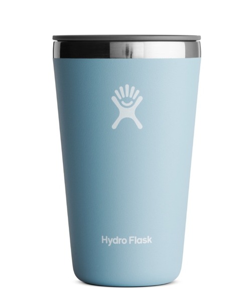 HYDRO FLASK(ハイドロフラスク)の「【Hydro Flask】DRINKWARE 16oz ALL AROUND TUMBLER(グラス/マグカップ/タンブラー・メンズ・ブラック/ホワイト/サックスブルー/ブルー/ターコイズブルー/チェリーピンク/ライトグレー/ダークグリーン/インディゴブルー/スカイブルー/ライラック/セージグリーン/ライトピンク/ロイヤルブルー/オートミール/ラベンダー・FREE)」の8枚目の写真