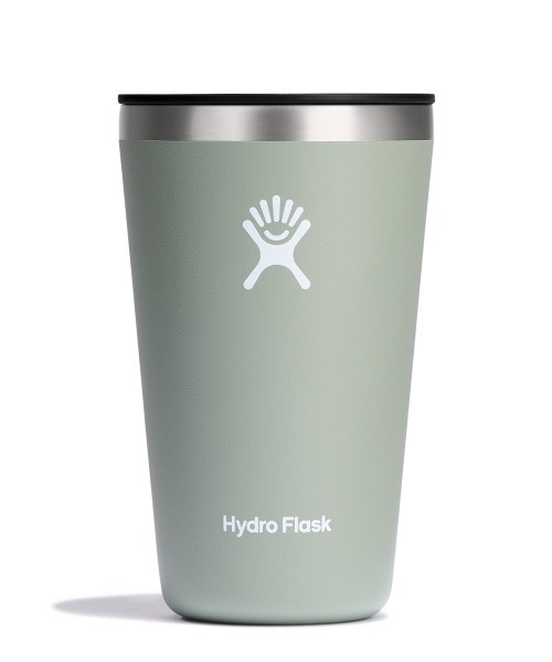 HYDRO FLASK(ハイドロフラスク)の「【Hydro Flask】DRINKWARE 16oz ALL AROUND TUMBLER(グラス/マグカップ/タンブラー・メンズ・ブラック/ホワイト/サックスブルー/ブルー/ターコイズブルー/チェリーピンク/ライトグレー/ダークグリーン/インディゴブルー/スカイブルー/ライラック/セージグリーン/ライトピンク/ロイヤルブルー/オートミール/ラベンダー・FREE)」の6枚目の写真