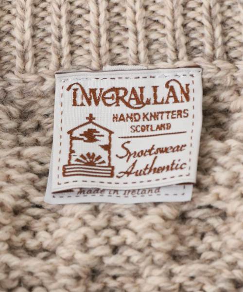 INVERALLAN(インバーアラン)の「【INVERALLAN / インバーアラン】TRADITIONAL ARAN SWEATER C/N(ニット/セーター・メンズ・ホワイト系その他/ベージュ・MEDIUM/LARGE/X-LARGE)」の12枚目の写真