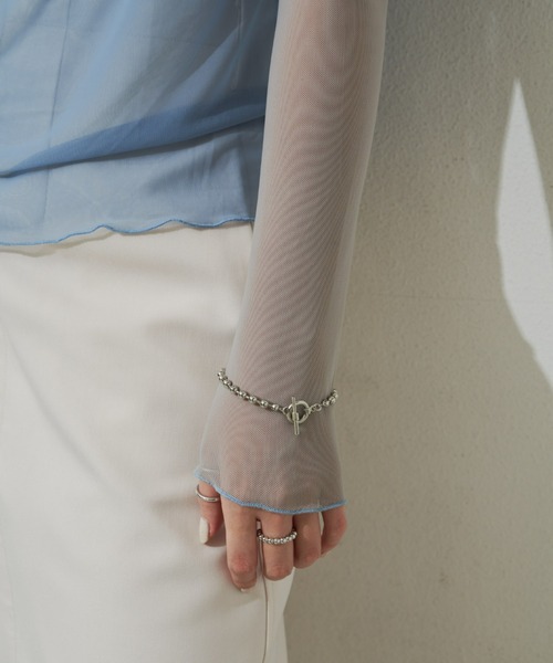 Aunt Marie's（アントマリーズ）の「ボールチェーンブレス / マンテルブレスレット（ブレスレット・レディース・シルバー/ゴールド・FREE）」の9枚目の写真