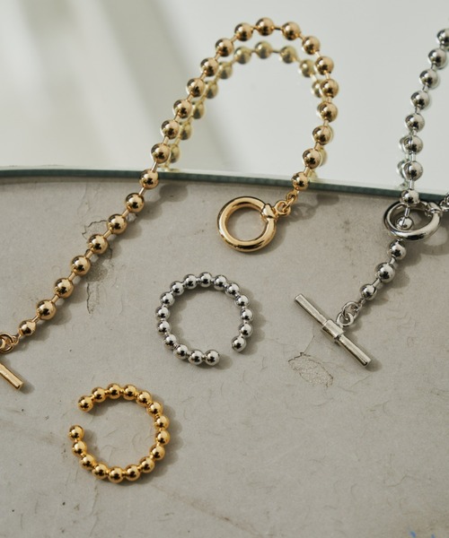 Aunt Marie's（アントマリーズ）の「ボールチェーンブレス / マンテルブレスレット（ブレスレット・レディース・シルバー/ゴールド・FREE）」の10枚目の写真