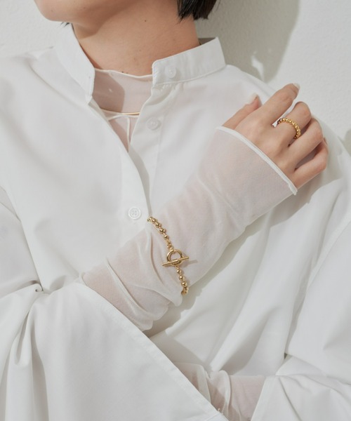 Aunt Marie's（アントマリーズ）の「ボールチェーンブレス / マンテルブレスレット（ブレスレット・レディース・シルバー/ゴールド・FREE）」の6枚目の写真