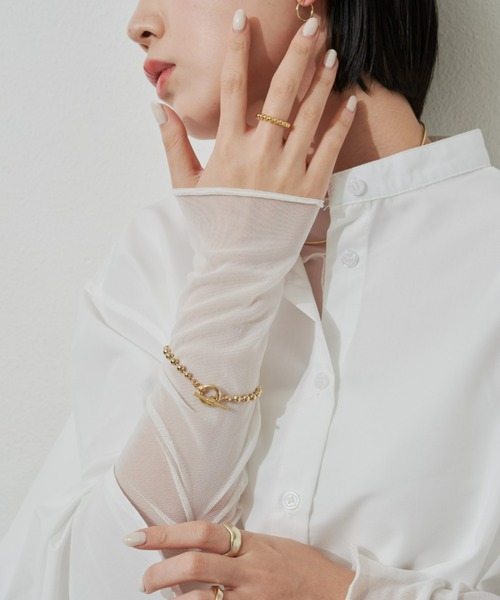 Aunt Marie's（アントマリーズ）の「ボールチェーンブレス / マンテルブレスレット（ブレスレット・レディース・シルバー/ゴールド・FREE）」の8枚目の写真