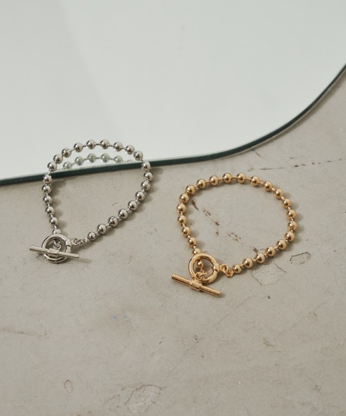 Aunt Marie's（アントマリーズ）の「ボールチェーンブレス / マンテルブレスレット（ブレスレット・レディース・シルバー/ゴールド・FREE）」の7枚目の写真