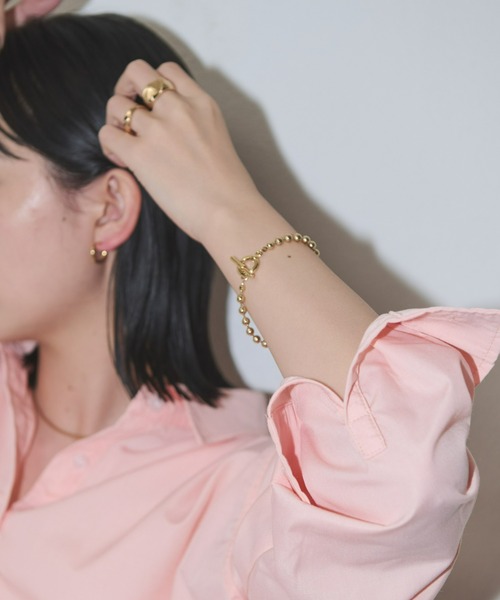 Aunt Marie's（アントマリーズ）の「ボールチェーンブレス / マンテルブレスレット（ブレスレット・レディース・シルバー/ゴールド・FREE）」の18枚目の写真