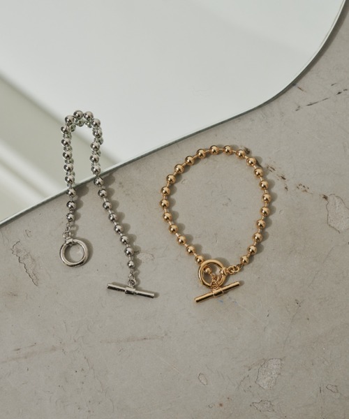 Aunt Marie's（アントマリーズ）の「ボールチェーンブレス / マンテルブレスレット（ブレスレット・レディース・シルバー/ゴールド・FREE）」の11枚目の写真