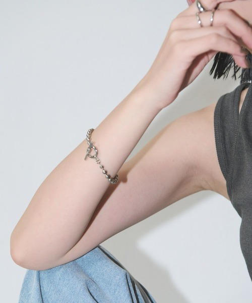 Aunt Marie's（アントマリーズ）の「ボールチェーンブレス / マンテルブレスレット（ブレスレット・レディース・シルバー/ゴールド・FREE）」の12枚目の写真