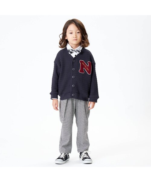 F.O.KIDS（エフオーキッズ）の「先染めイージーパンツ（その他パンツ・キッズ・イエロー/ベージュ/チャコール・80/90/95/100/110/120/130/140）」の6枚目の写真