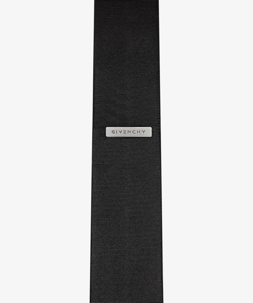 GIVENCHY（ジバンシイ）の「GIVENCHY tie in silk（ネクタイ・メンズ・チャコール・FREE）」の2枚目の写真