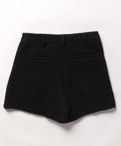 CECIL McBEE（セシルマクビー）の「ツイードショートパンツ（その他パンツ・レディース・ブラック/チャコールグレー・SMALL/MEDIUM）」の3枚目の写真