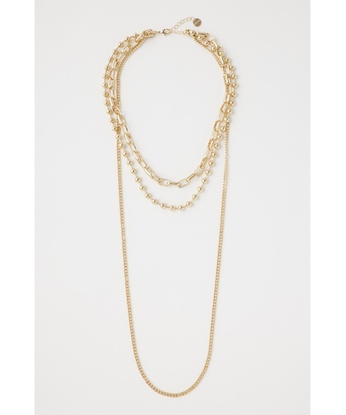 MOUSSY（マウジー）の「CHAIN NECKLACE セット（ネックレス・レディース・ゴールド/シルバー・FREE）」の11枚目の写真