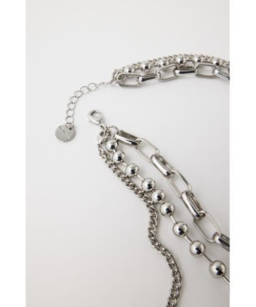 MOUSSY（マウジー）の「CHAIN NECKLACE セット（ネックレス・レディース・ゴールド/シルバー・FREE）」の10枚目の写真