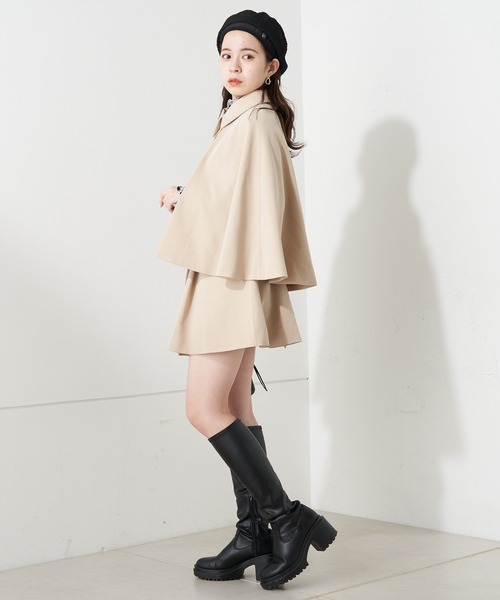 Chico（チコ）の「ツイードベレー帽（ハンチング/ベレー帽・レディース・グレー/アイボリー/ブラック・FREE）」の18枚目の写真