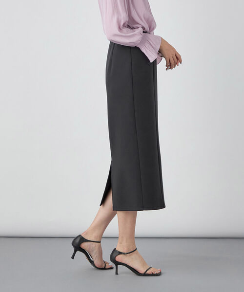 NOLLEY’S Sophi（ノーリーズソフィ）の「ダンボールインゴムタイトスカート（スカート・レディース・ベージュ/ブラック・38/36）」の7枚目の写真