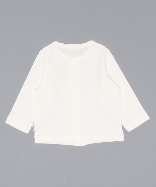 combimini（コンビミニ）の「UVカットカーディガン（カーディガン/ボレロ・キッズ・オフホワイト/オレンジ系/黄緑系・100/110/90/80/120/70）」の7枚目の写真