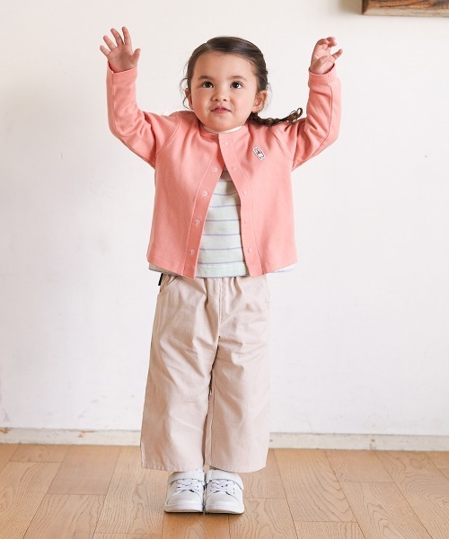 combimini（コンビミニ）の「UVカットカーディガン（カーディガン/ボレロ・キッズ・オフホワイト/オレンジ系/黄緑系・100/110/90/80/120/70）」の12枚目の写真