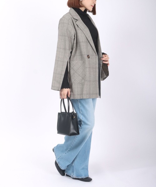 【so.C.hu】ソクチュウ 2wayボリュームスリーブテーラードジャケット so.C.hu】ソクチュウ 2wayボリュームスリーブテーラード