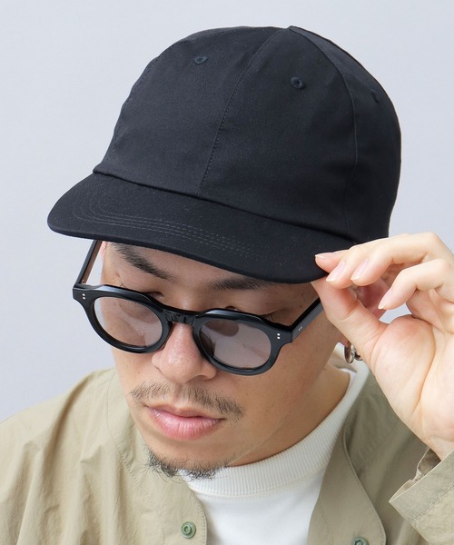 Basiquenti(ベーシックエンティ)の「CORDURAナイロン(日本製生地) ストレッチ コーデュラツイル ジェットキャップ(キャップ・メンズ・ブラック/グレー/ベージュ・FREE)」の19枚目の写真