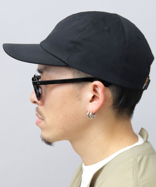 Basiquenti(ベーシックエンティ)の「CORDURAナイロン(日本製生地) ストレッチ コーデュラツイル ジェットキャップ(キャップ・メンズ・ブラック/グレー/ベージュ・FREE)」の6枚目の写真