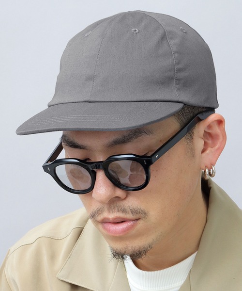 Basiquenti(ベーシックエンティ)の「CORDURAナイロン(日本製生地) ストレッチ コーデュラツイル ジェットキャップ(キャップ・メンズ・ブラック/グレー/ベージュ・FREE)」の5枚目の写真