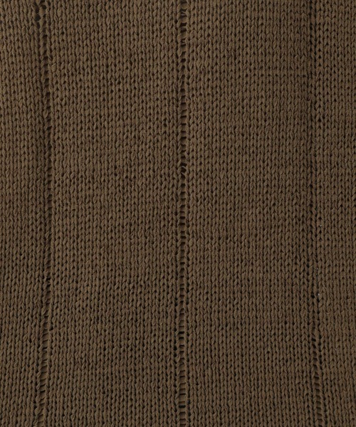 Chaos（カオス）の「Chaos(カオス)/ロレッタテープニット（ニット/セーター・レディース・オフホワイト/モカ/グレイッシュブルー・FREE）」の7枚目の写真