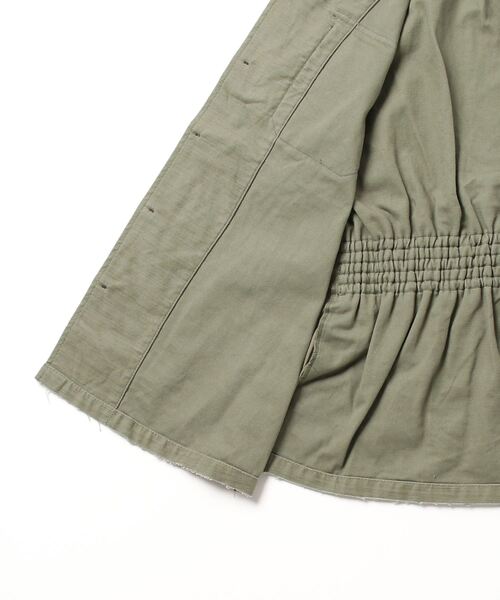 RehersalL(リハーズオール)の「rehersall/リハーズオール/ファティーグシャツベスト(ベスト・レディース・カーキ・F)」の3枚目の写真