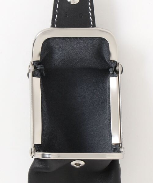 ADAM ET ROPE'（アダムエロペ）の「【SOPO】W-GAMA MINI PURSE-DEG（コインケース・メンズ・ブラック・FREE）」の3枚目の写真