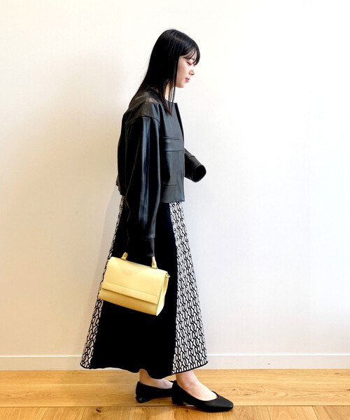 OPAQUE.CLIP（オペークドットクリップ）の「◆ワンハンドルかぶせミニショルダーバッグ【2WAY】（ショルダーバッグ・レディース・イエロー/ベージュ/ブラック・00）」の7枚目の写真