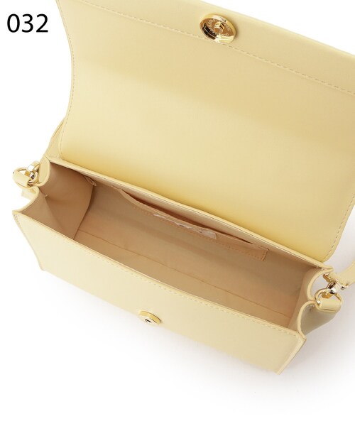 OPAQUE.CLIP（オペークドットクリップ）の「◆ワンハンドルかぶせミニショルダーバッグ【2WAY】（ショルダーバッグ・レディース・イエロー/ベージュ/ブラック・00）」の13枚目の写真