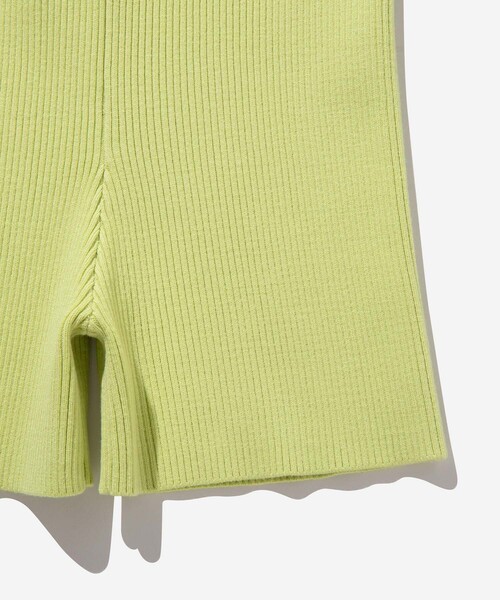 Saturdays NYC(サタデーズ ニューヨークシティ )の「Jiji Rib Knit Short(その他パンツ・レディース・ベージュ/ミント・S/M)」の9枚目の写真