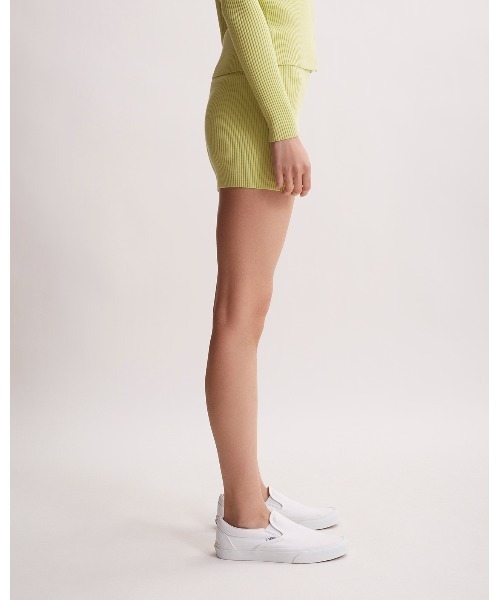 Saturdays NYC(サタデーズ ニューヨークシティ )の「Jiji Rib Knit Short(その他パンツ・レディース・ベージュ/ミント・S/M)」の4枚目の写真