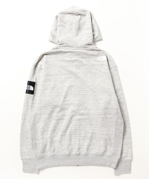 THE NORTH FACE(ザノースフェイス)の「ザ ノース フェイス THE NORTH FACE Square Logo Full Zip スクエアロゴフルジップ(パーカー・メンズ・グレー/ブラック/グリーン・L/M/LL/S/3L)」の4枚目の写真