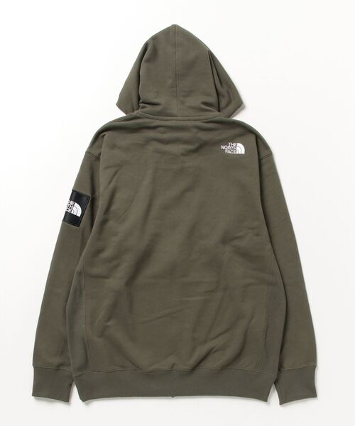 THE NORTH FACE(ザノースフェイス)の「ザ ノース フェイス THE NORTH FACE Square Logo Full Zip スクエアロゴフルジップ(パーカー・メンズ・グレー/ブラック/グリーン・L/M/LL/S/3L)」の6枚目の写真