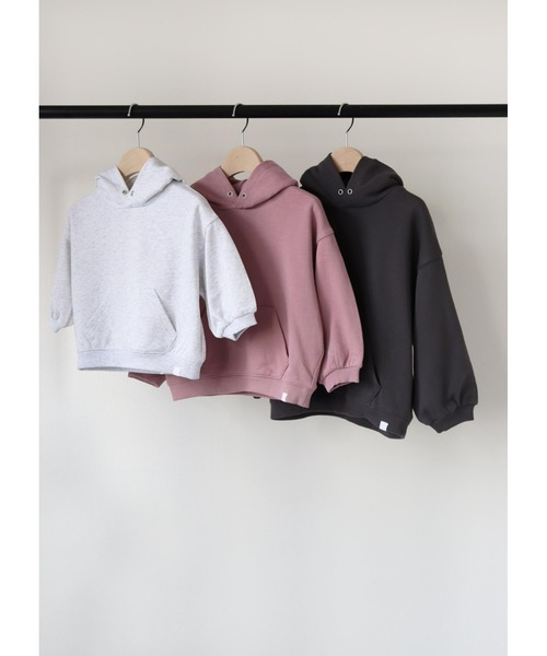 ooju（オージュ）の「【ooju】スウェットフーディー（パーカー・キッズ・ピンク/ブラック/アイボリー・1/3/4/2）」の21枚目の写真