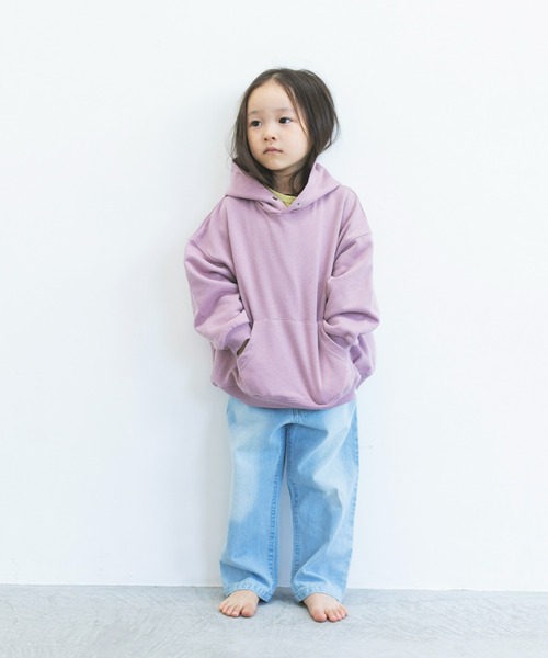 ooju（オージュ）の「【ooju】スウェットフーディー（パーカー・キッズ・ピンク/ブラック/アイボリー・1/3/4/2）」の18枚目の写真