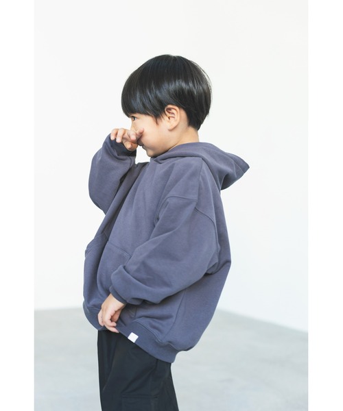 ooju（オージュ）の「【ooju】スウェットフーディー（パーカー・キッズ・ピンク/ブラック/アイボリー・1/3/4/2）」の14枚目の写真