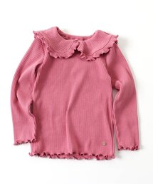 フリルカラーTシャツ