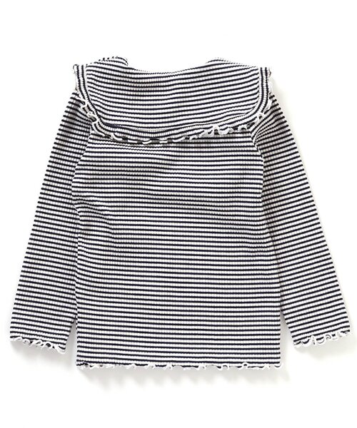apres les cours（アプレレクール）の「フリルカラーTシャツ（Tシャツ/カットソー・キッズ・ピンク/アイボリー/その他2・80/90/100/130/140/110/120）」の8枚目の写真