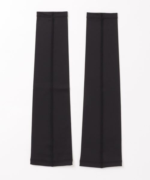 DESCENTE GOLF（デサントゴルフ）の「クーリングアームカバー UVケア  ゴルフウエア メンズ（アームカバー・メンズ・ホワイト/ブラック・F）」の3枚目の写真