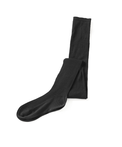 EDIT. FOR LULU（エディットフォールル）の「【KiwandaKiwanda/ キワンダキワンダ】SILK STANDARD SUPER OVER（ソックス/靴下・レディース・ホワイト/ブラック・FREE）」の4枚目の写真