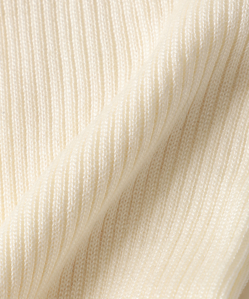 EDIT. FOR LULU（エディットフォールル）の「【KiwandaKiwanda/ キワンダキワンダ】SILK STANDARD SUPER OVER（ソックス/靴下・レディース・ホワイト/ブラック・FREE）」の15枚目の写真