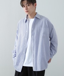 NULL | 【NULL】ストライプ＆無地 長袖シャツ(シャツ/ブラウス)