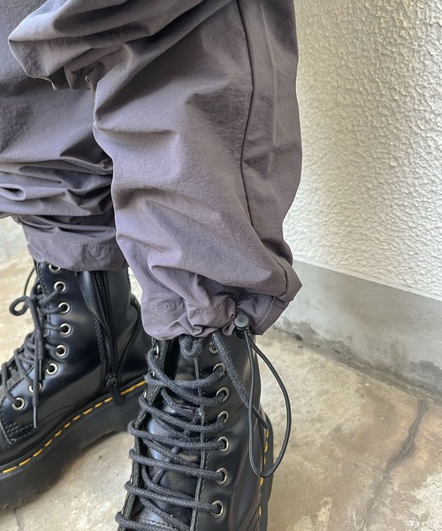 ddp（ディーディーピー）の「【 ddp / ディーディーピー 】 ナイロントレーニングパンツ NYLON TRANING PANTS A5306-153AA02 MNF（その他パンツ・レディース・グレー/ネイビー/ブルー・MEDIUM/LARGE）」の6枚目の写真